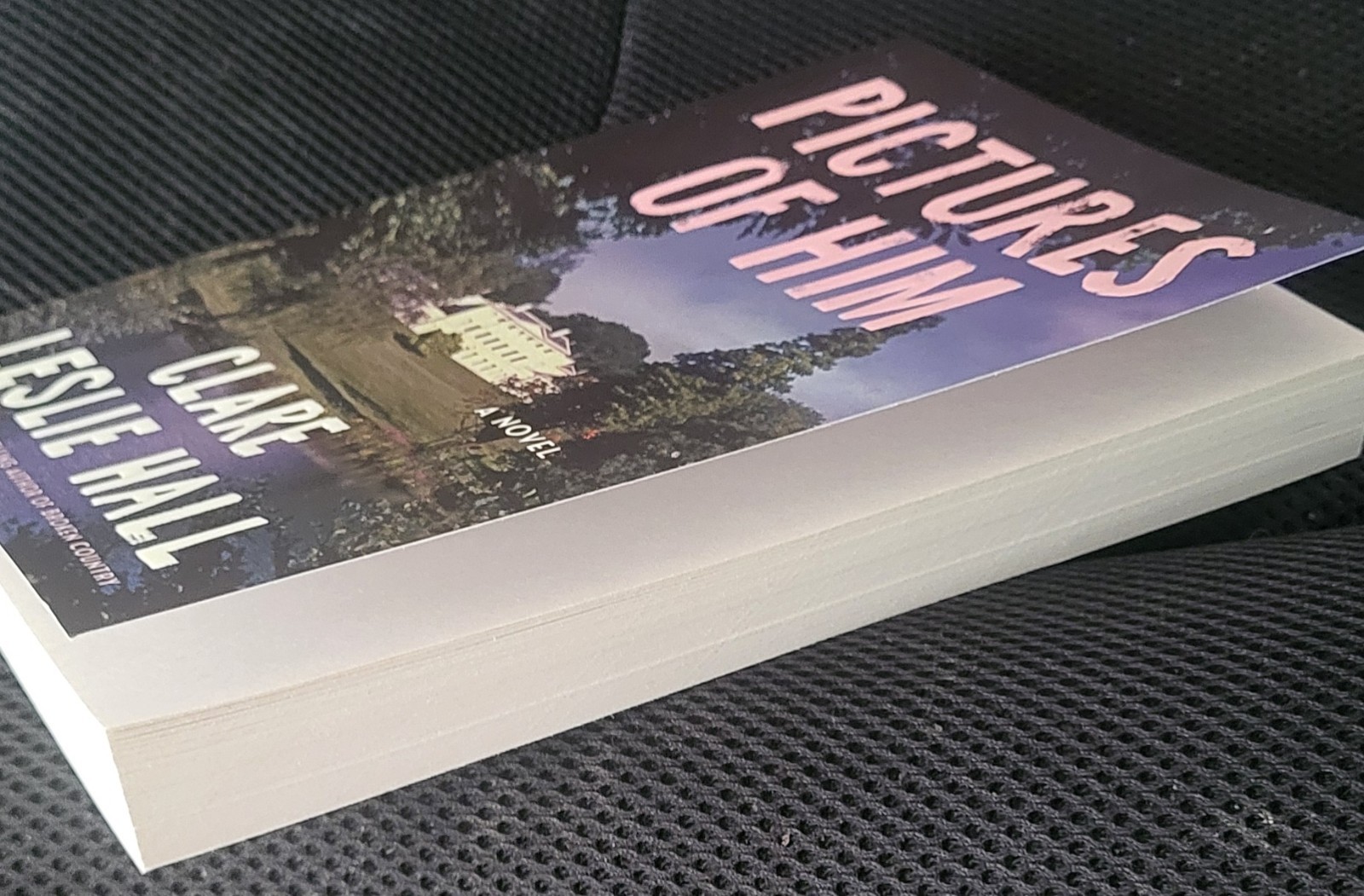 Pictures of Him: A Novel – Paperback, by Hall Clare Leslie – Like NEW