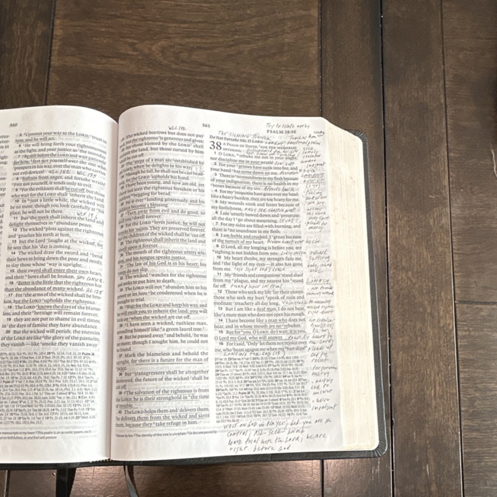 Crossway Holy Bible English Standard Version (ESV) Leather Bound 2016 Inscribed
