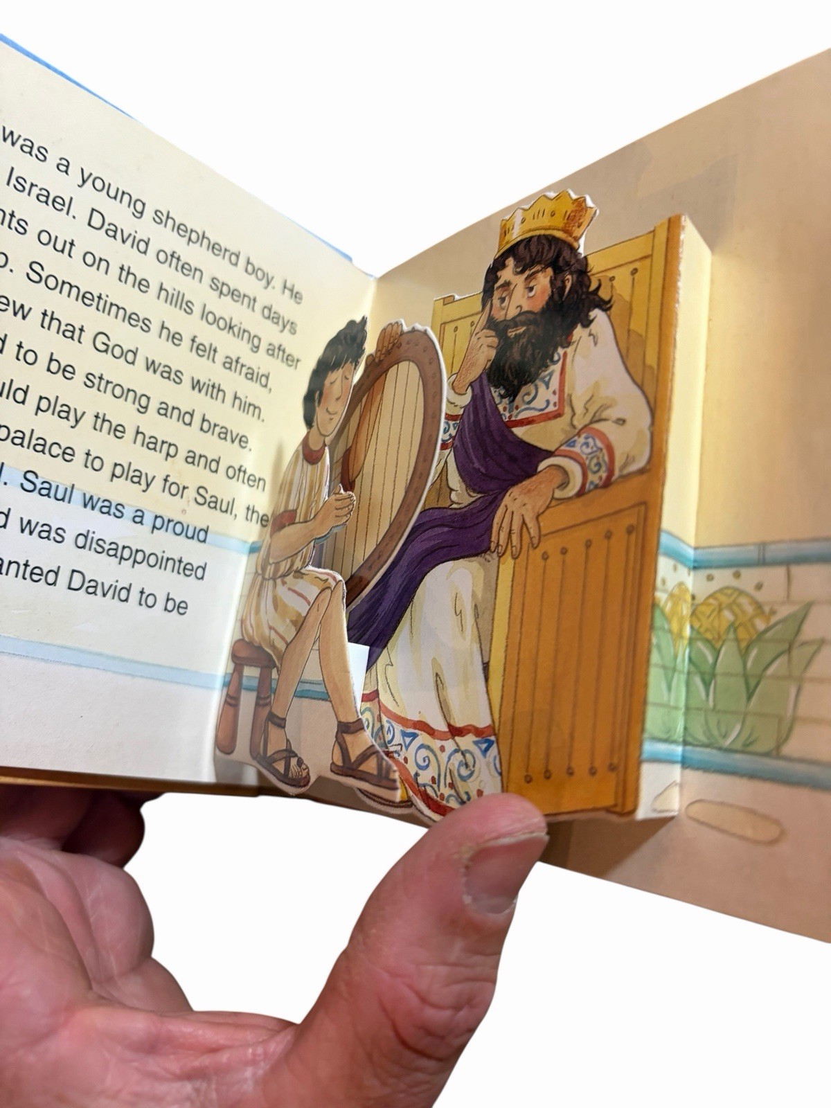 Bible Stories Pop-Up & Lift-the-Flap Children’s Book Lot of 9 Daniel Jonah David