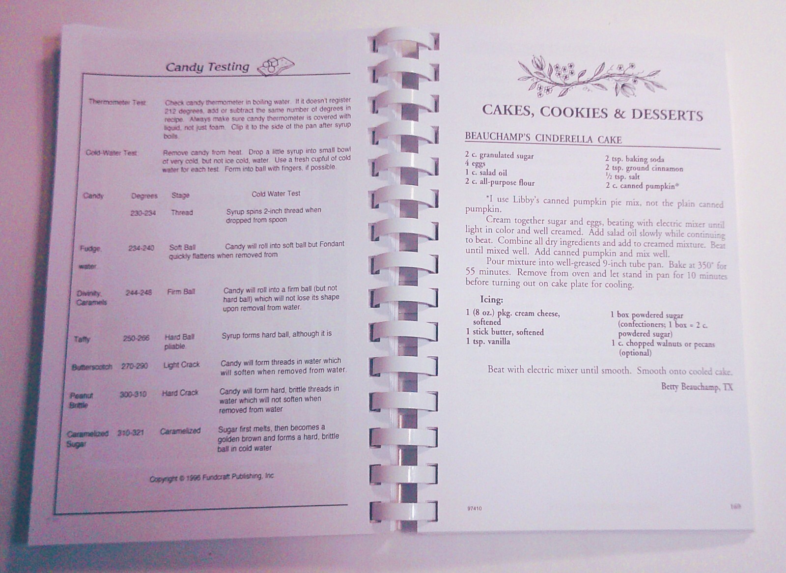 2010 Tasteful Treasures Cookbook Holmes Murphy and Associates 242 pages