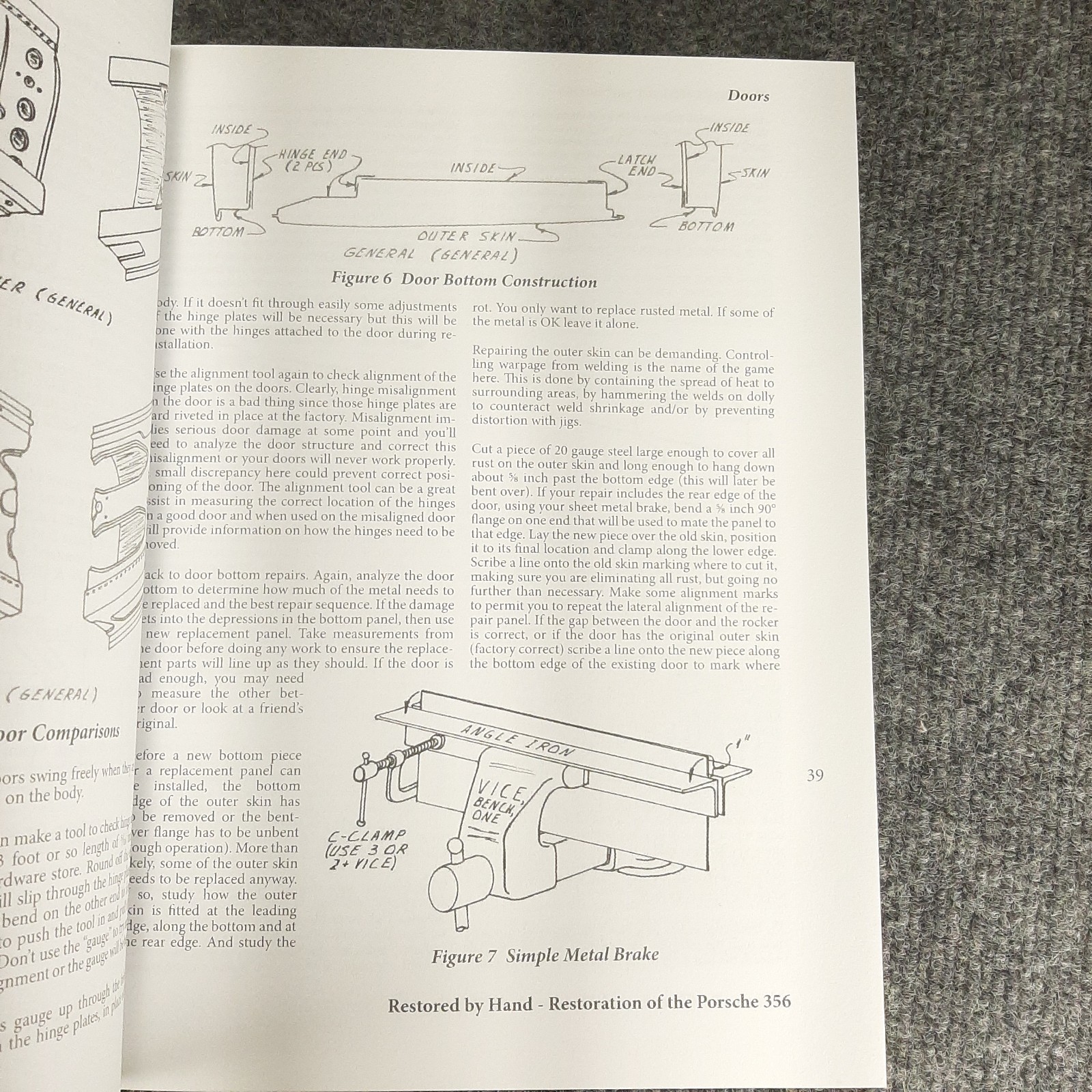 Restored by Hand: The Nuts and Bolts of Porsche 356 Restoration Paperback