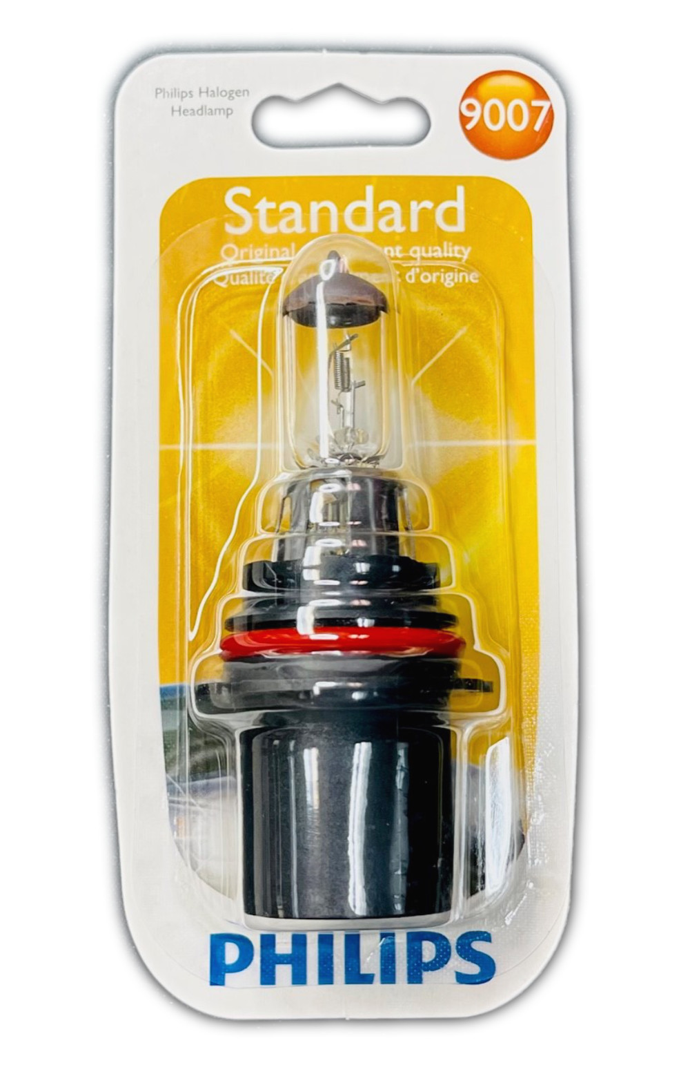 1 Pack OEM Philips HB5 9007 Standard Halogen Replacement Headlight Bulb, 12V 65/