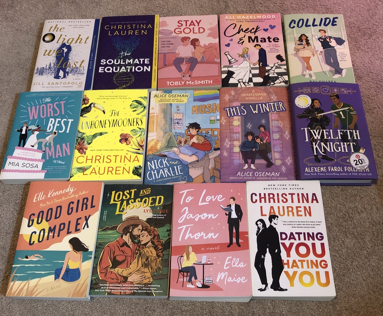 Modern Romance 14 book lot – Women’s and Ya – fantasy – Lgbtq – love – resellers