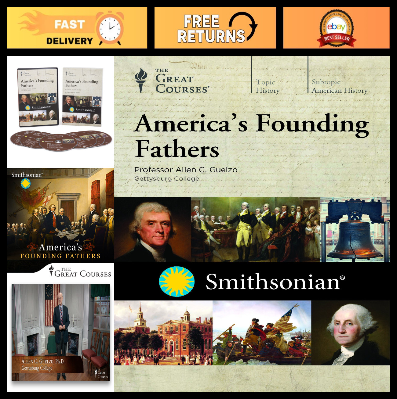 Founding Fathers of America: Essential History Book on Revolutionary Leaders