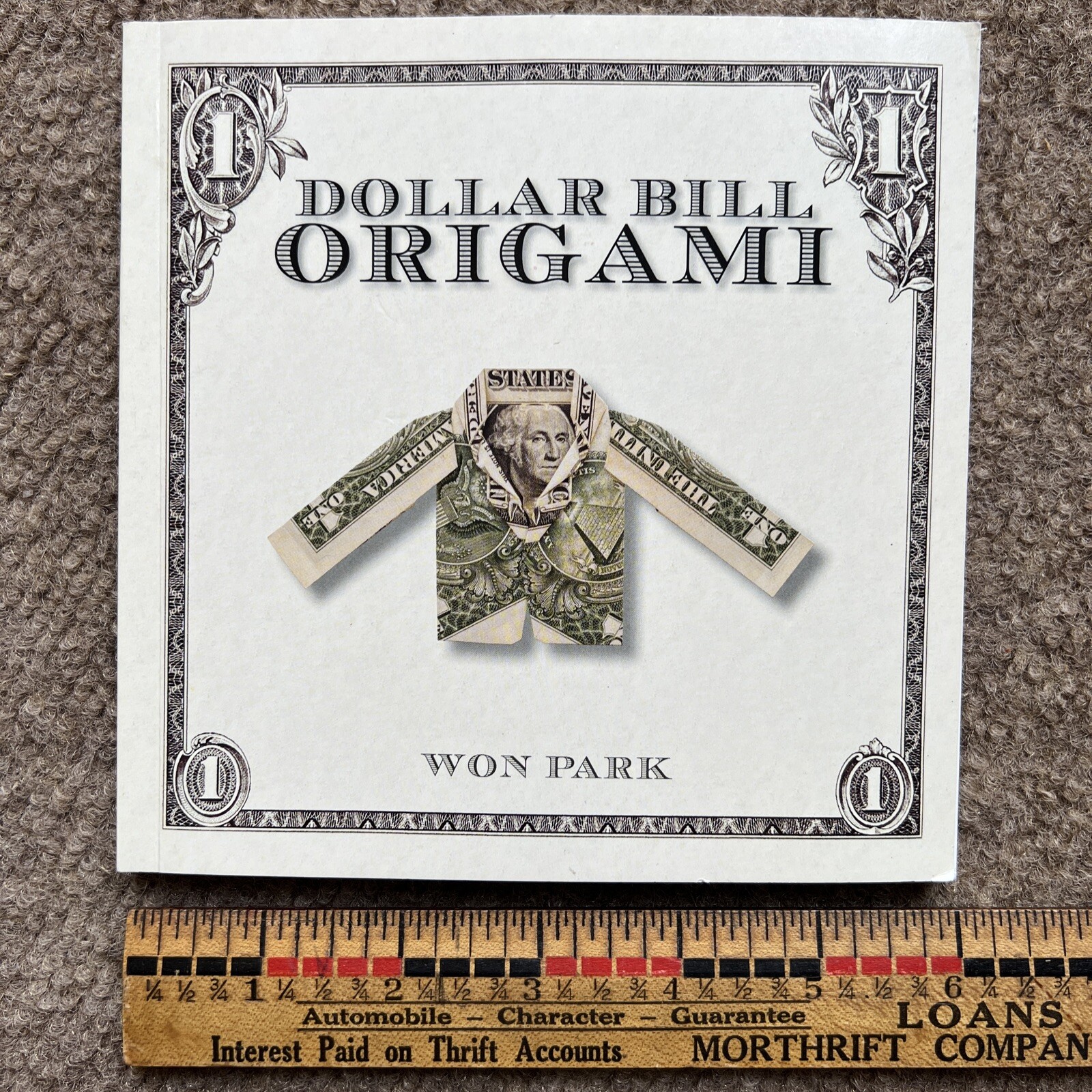 Dollar Bill Origami book by Won Park 72 Pages Illustrated And Instructions