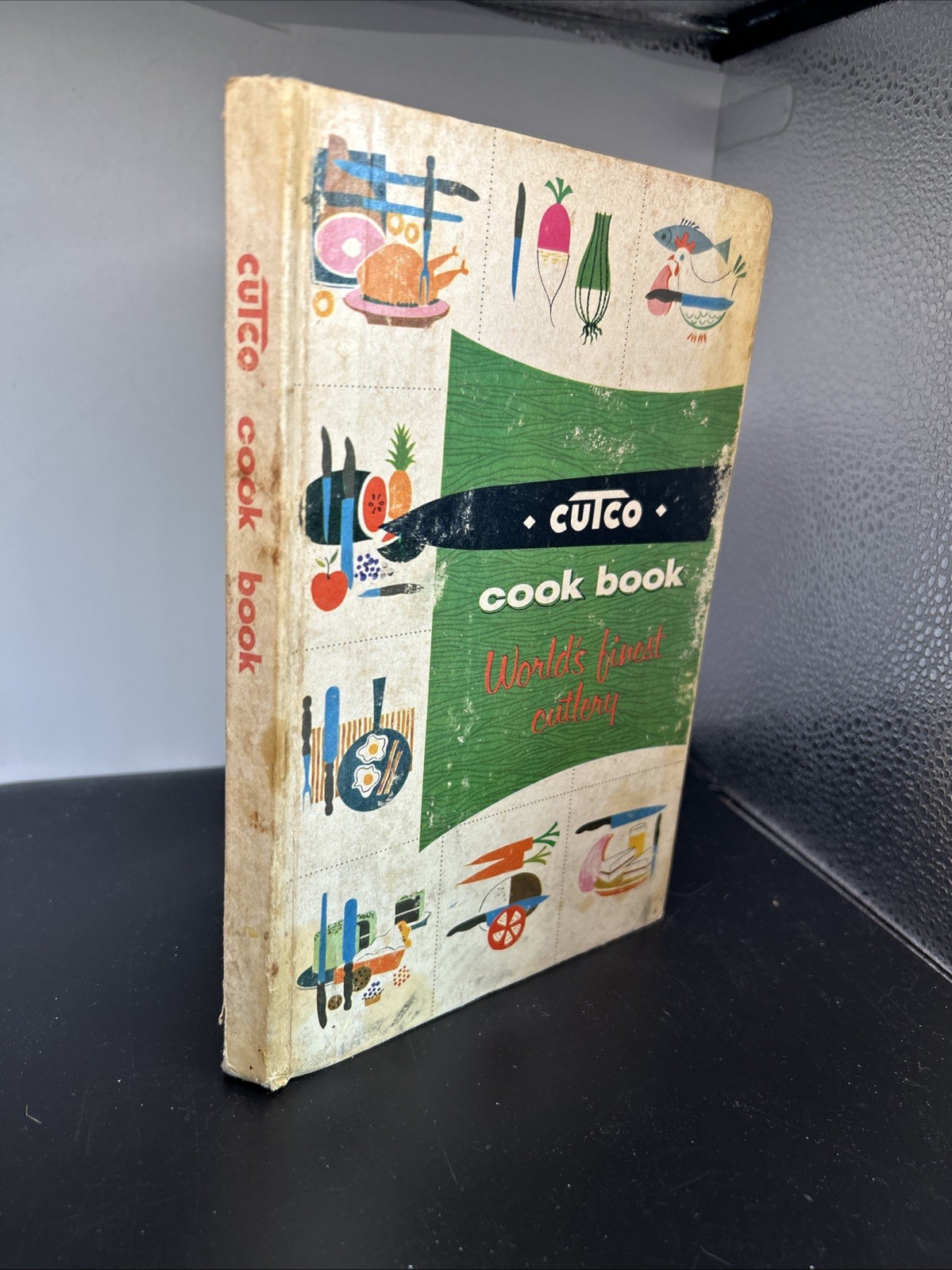 Vintage 1961 Cutco cook book Worlds FInest Cutlery Recipes Houston TX Knives