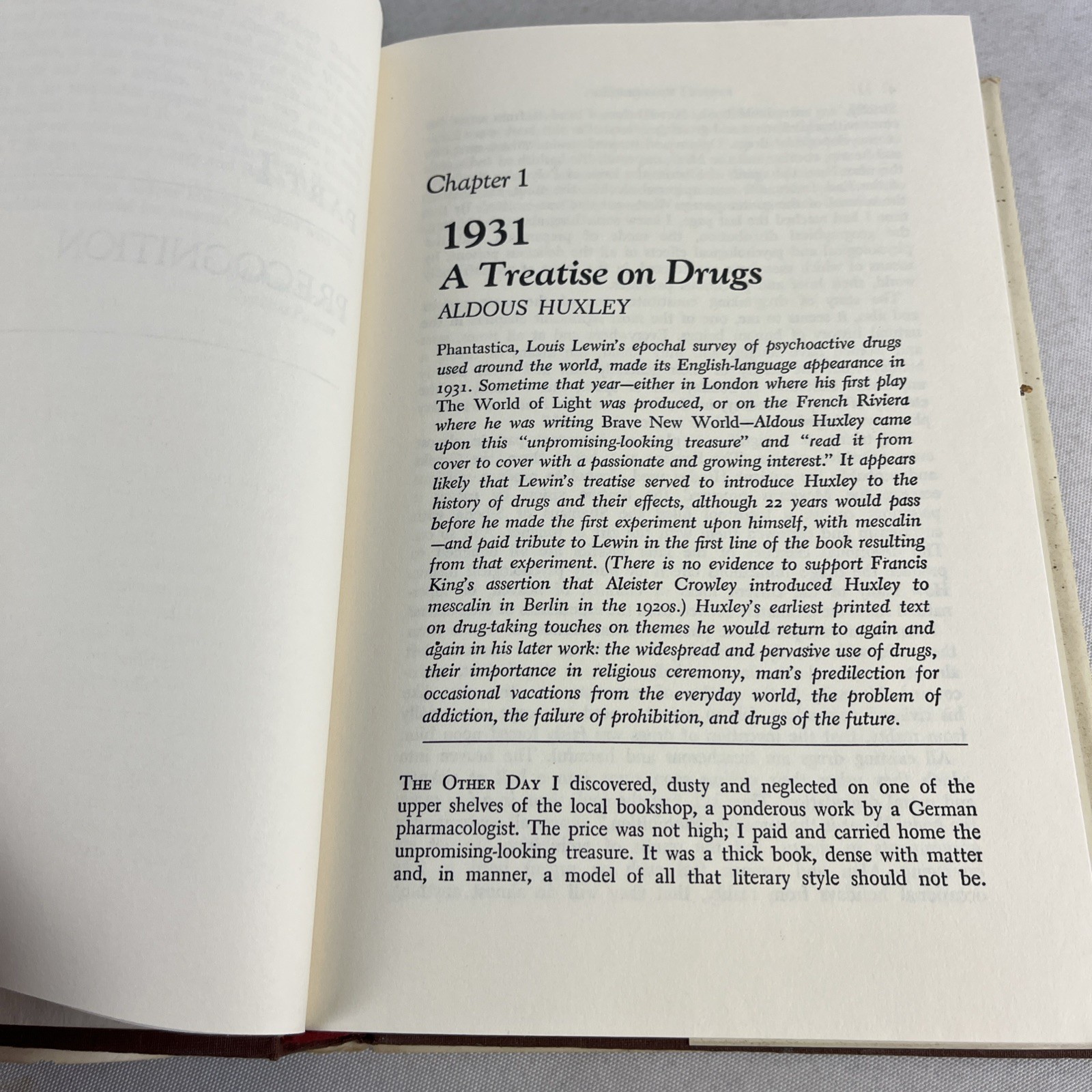 MOKSHA – WRITINGS ON PSYCHEDELICS… Aldous Huxley – HC w/DJ – 1st Ed – 1977