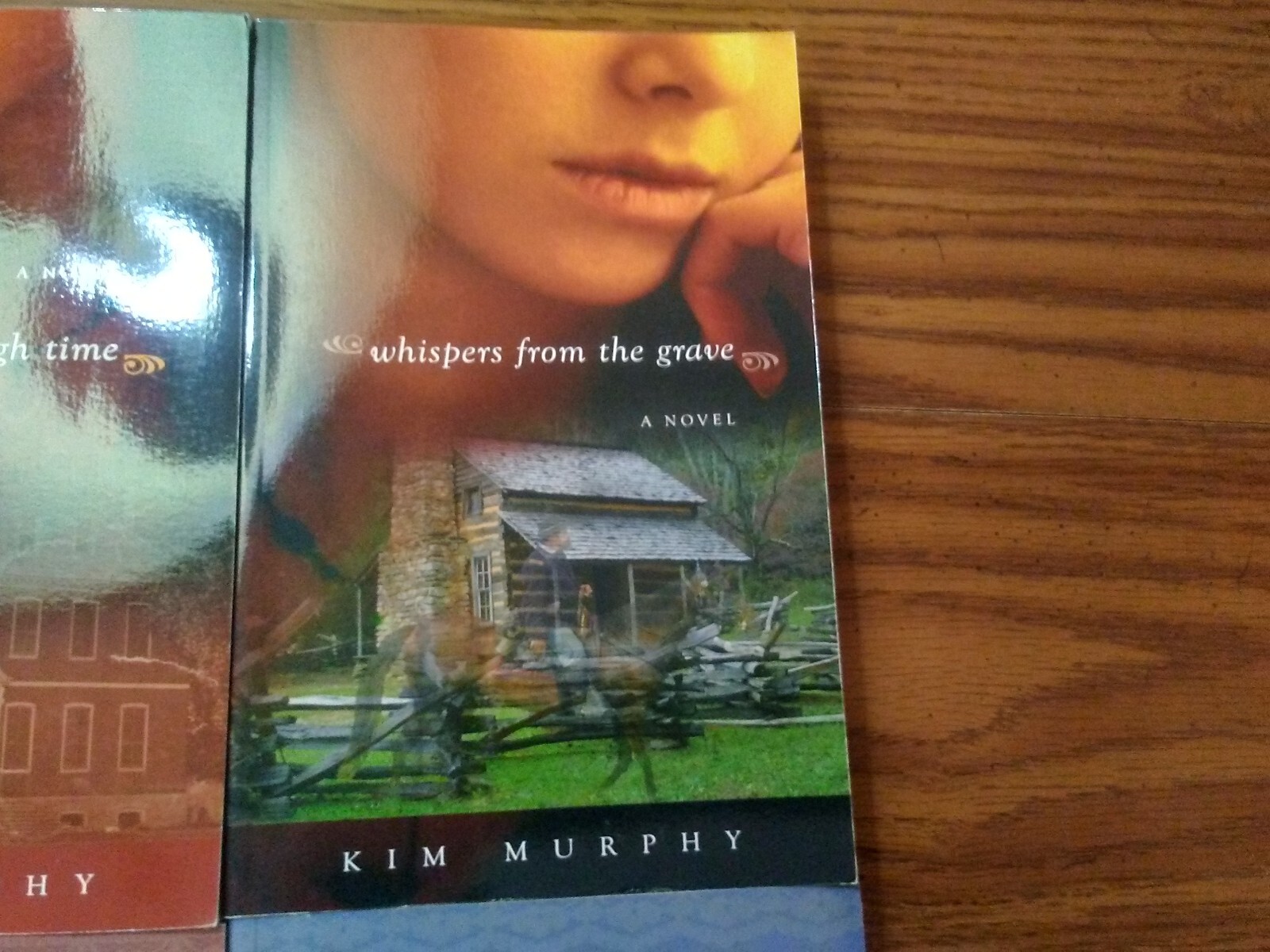 Lot of Kim Murphy books, signed, Whispers through time, Whispers from the Grave,