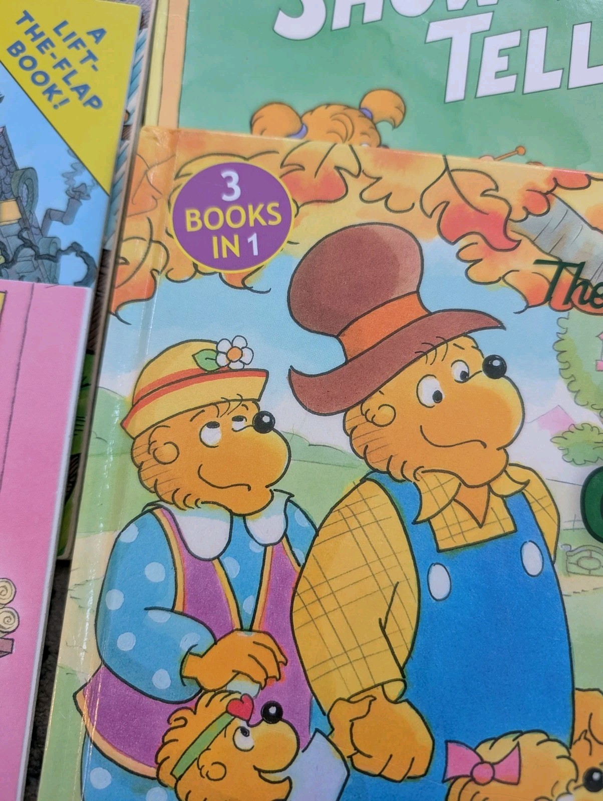 Mixed Lot of 17 Berenstain Bears Books (3 Vintage, 14 Newer) 2 HC 15 Paperback