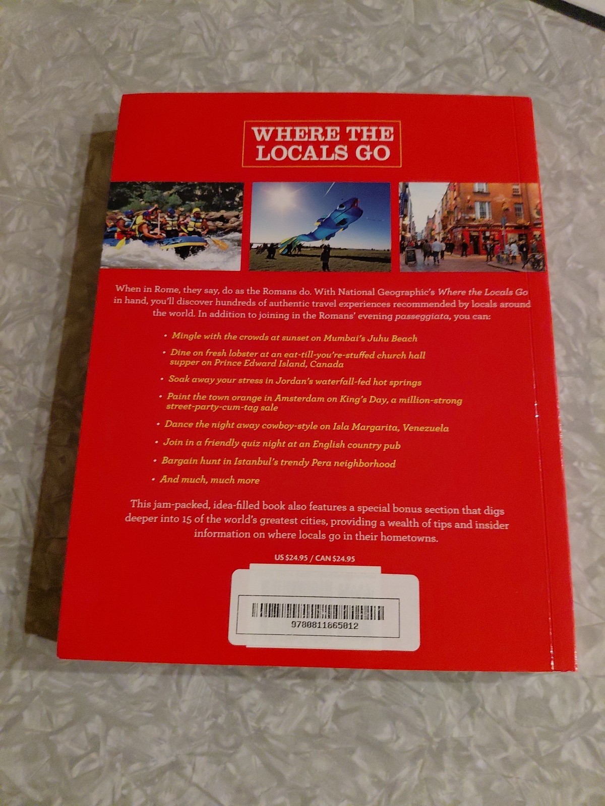 National Geographic Where The Locals Go Paperback