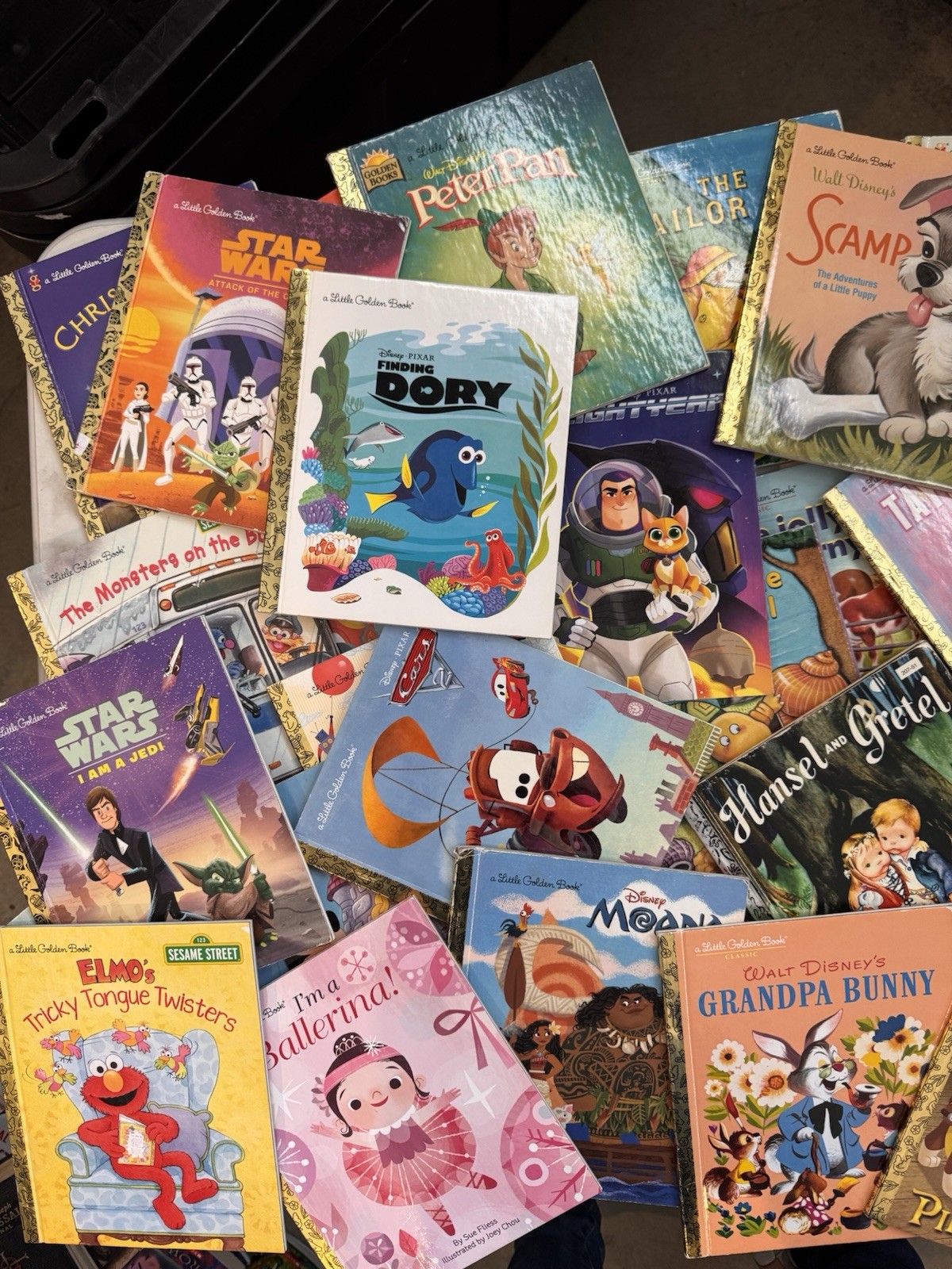 Little Golden Books Lot of 20 Mixed No Duplicates Free Shipping