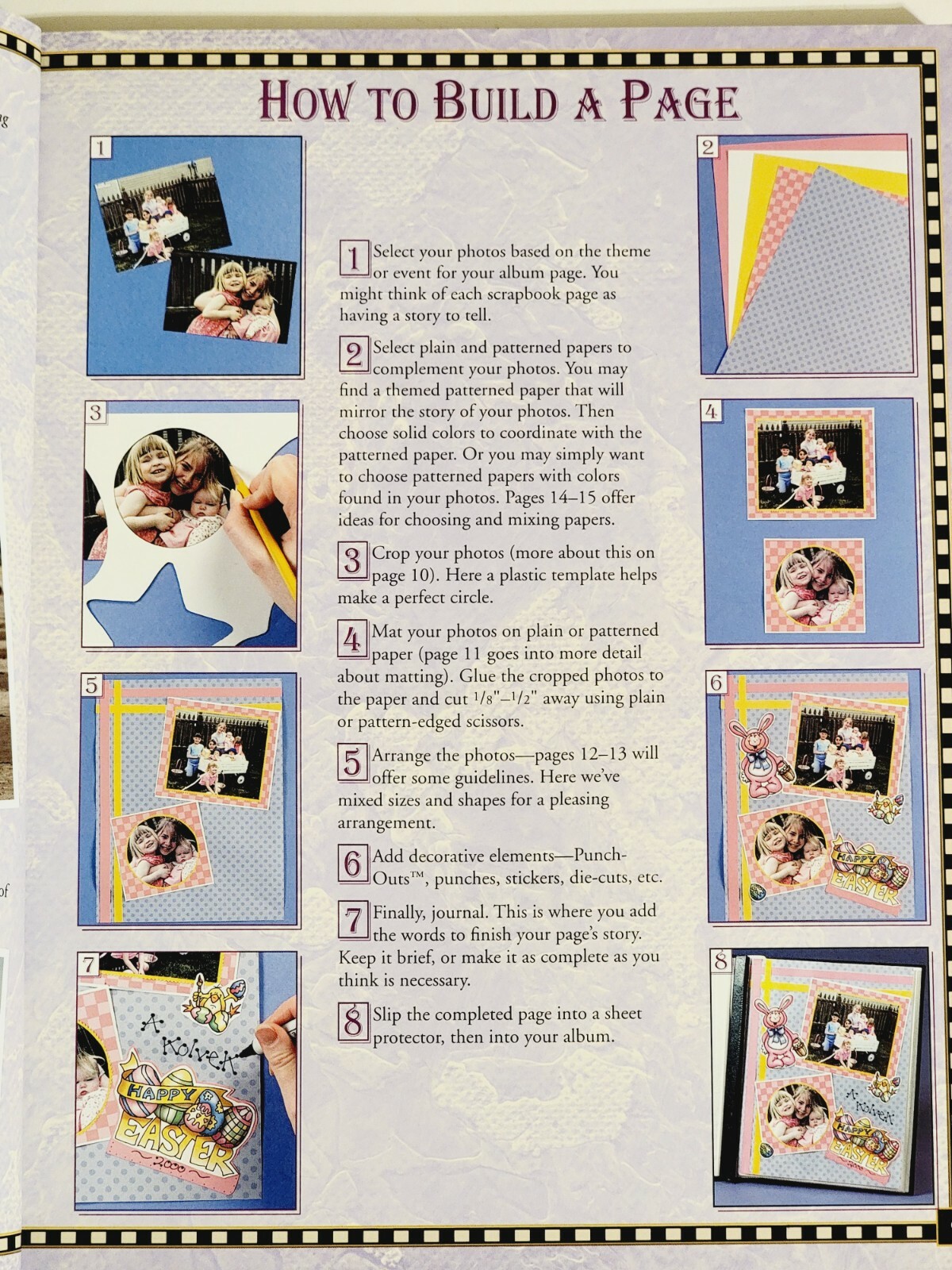 Making Terrific Scrapbook Pages Book, pages 144, by Hot Of The Press Inc.