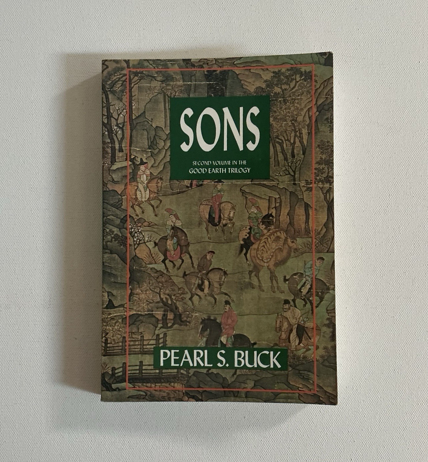 Sons (Good Earth Trilogy) by Pearl S. Buck Rare TPB 1999 Moyer Bell