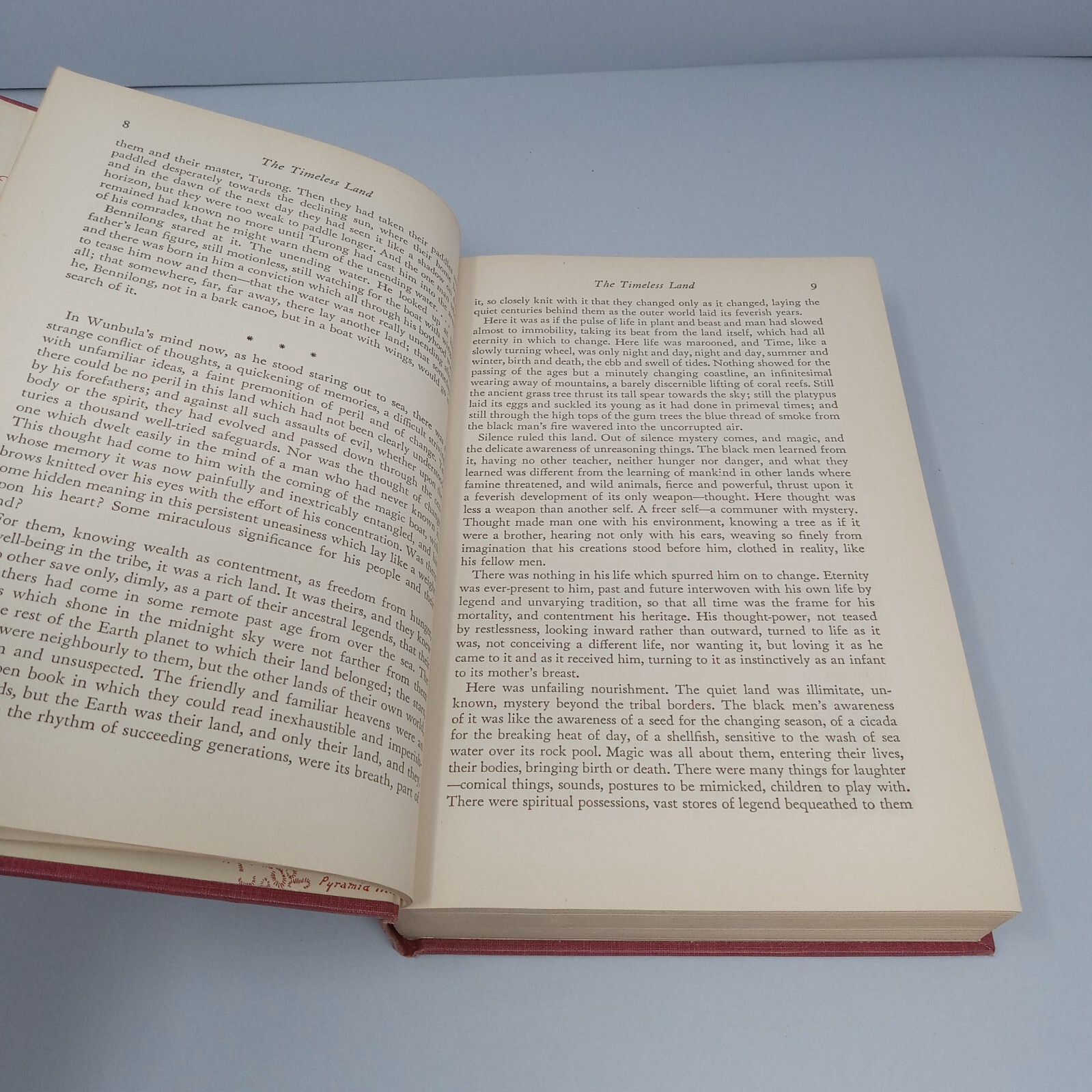 The Timeless Land: 1941 The Macmillan Company Hardcover by Eleanor Dark