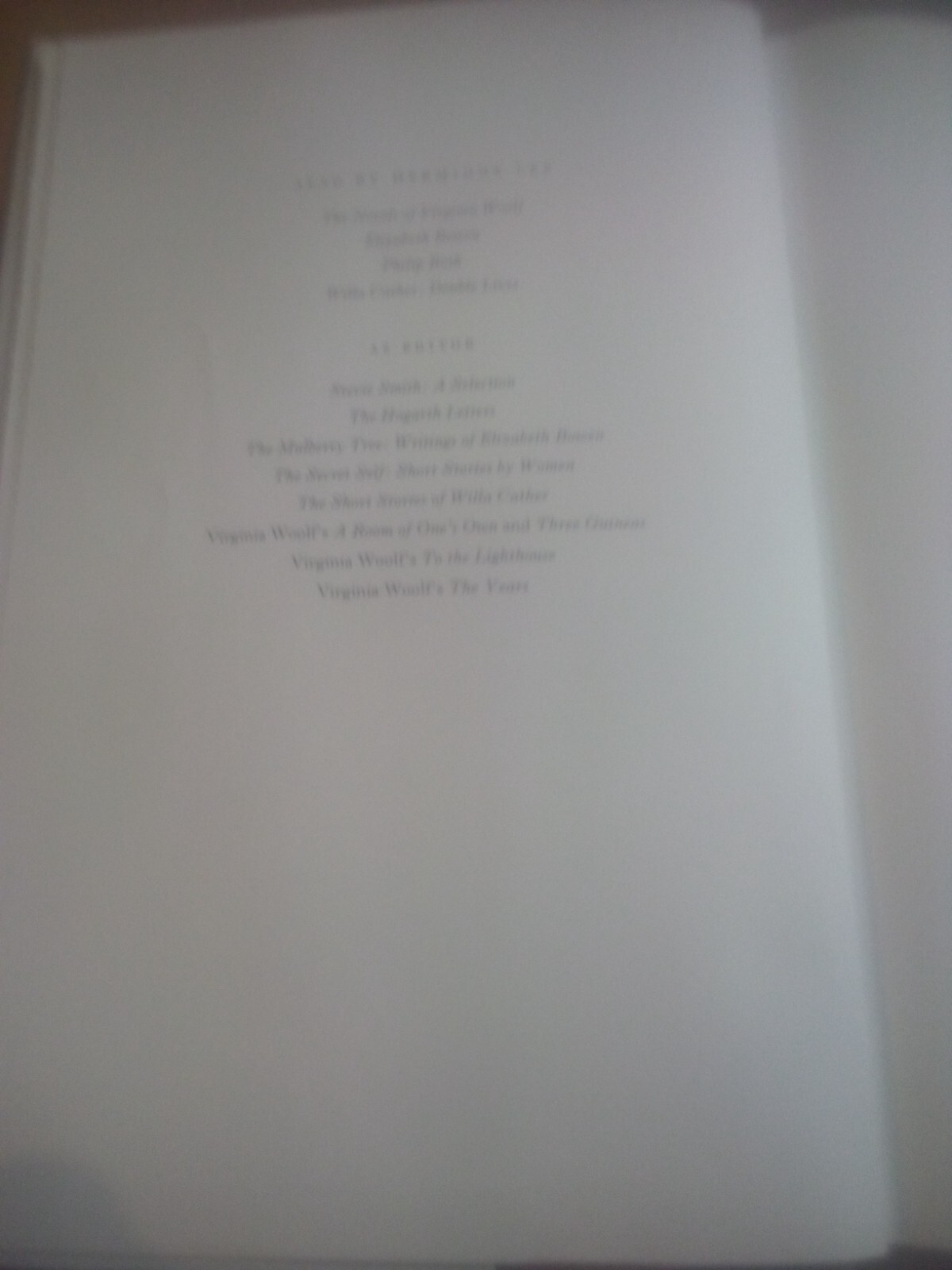 Virginia Woolf by Hermione Lee (1997, Hardcover)