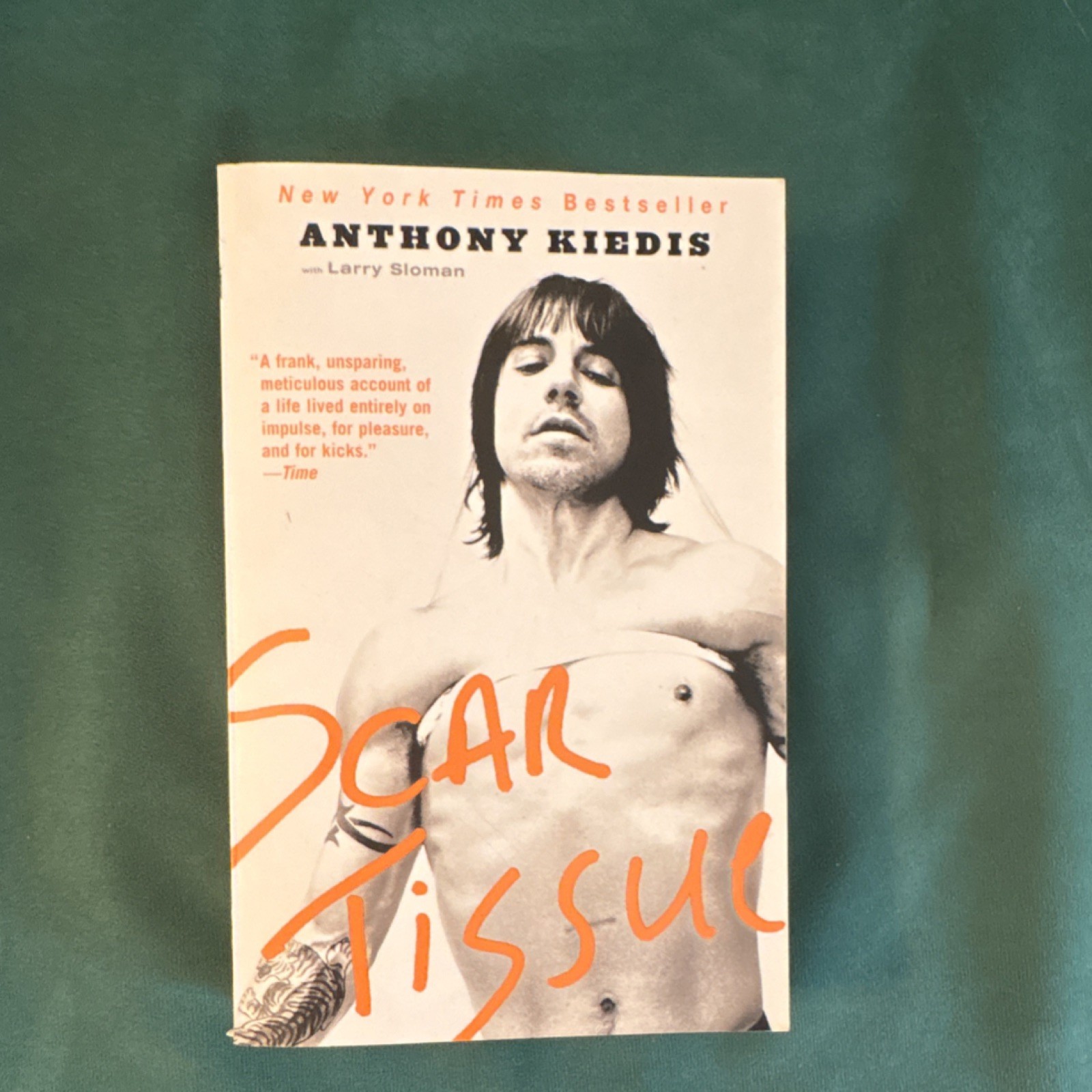 Anthony Kiedis Scar Tissue Trade Paperback 2005 Memoir Music Biography Rock
