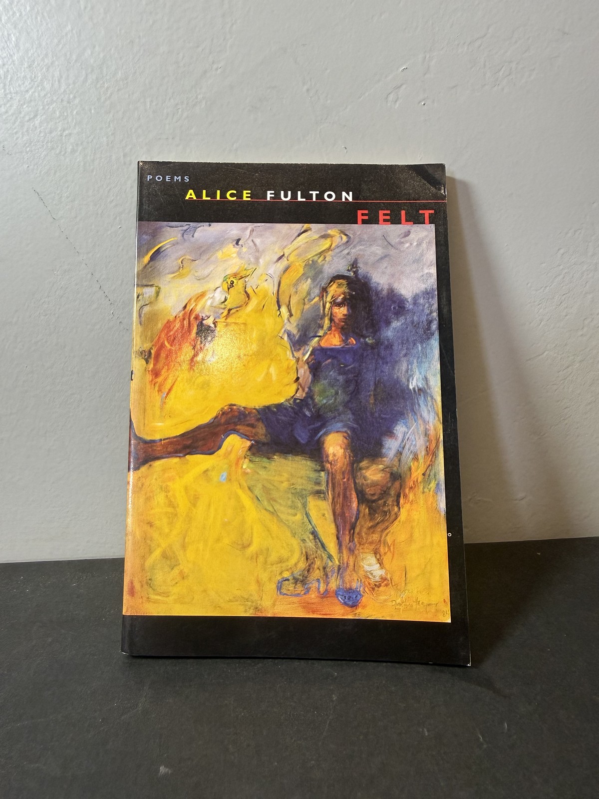 Felt Poems by Alice Fulton First Edition 2001 W. W. Norton Paperback Poetry Book