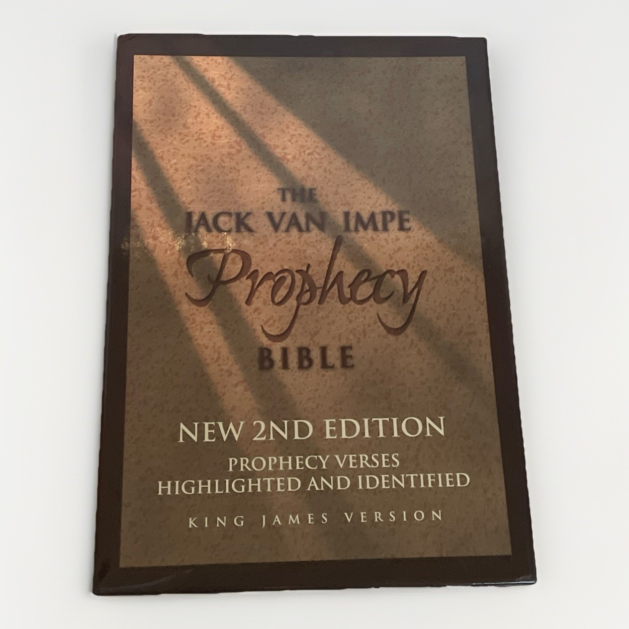 The Jack Van Impe Prophecy Bible Second Edition KJV Bonded Leather Red Letter