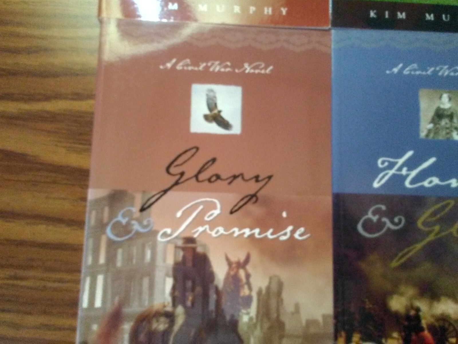 Lot of Kim Murphy books, signed, Whispers through time, Whispers from the Grave,