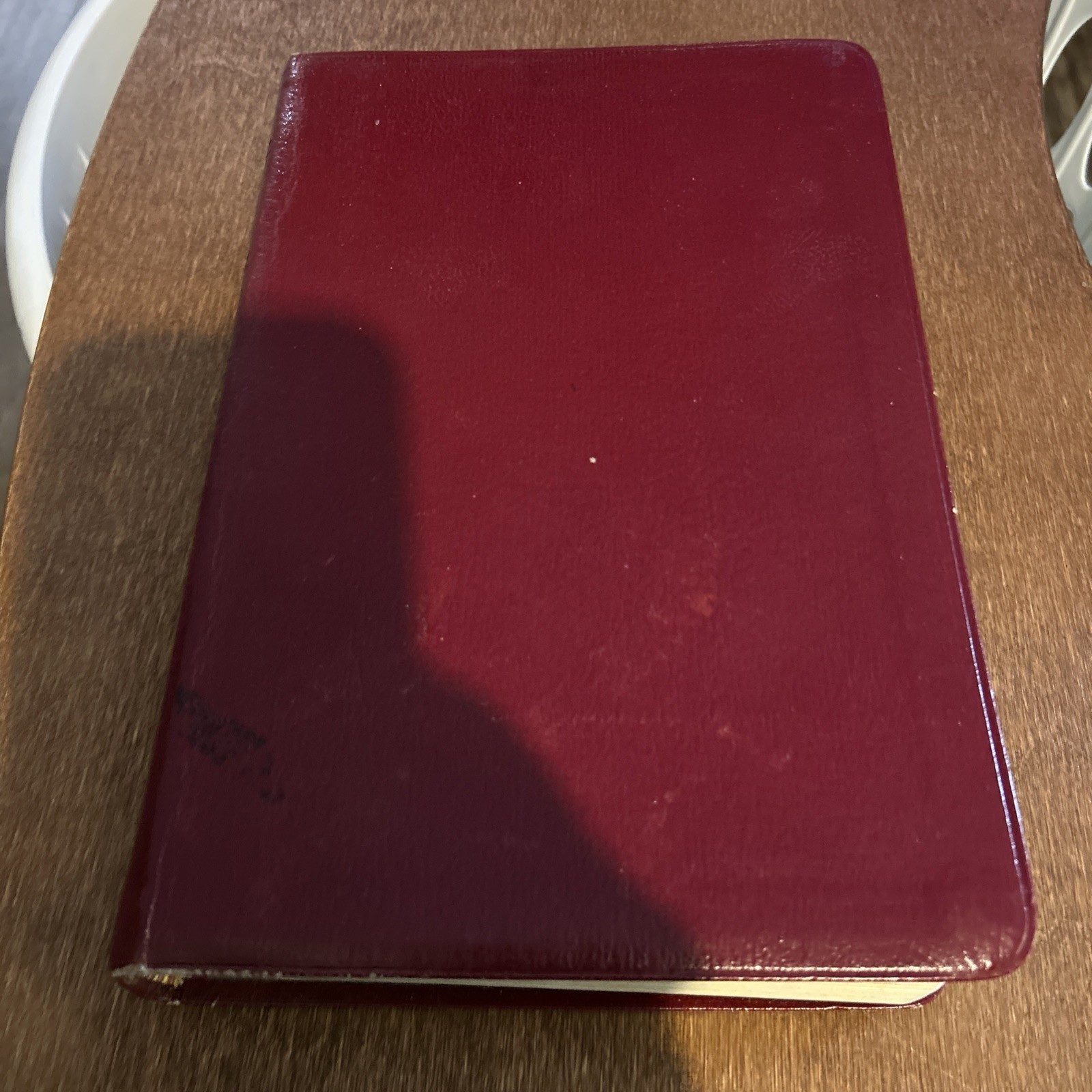 1984 Oxford NIV New Scofield Study Bible Burgundy Bonded Leather; 1978 NIV Text