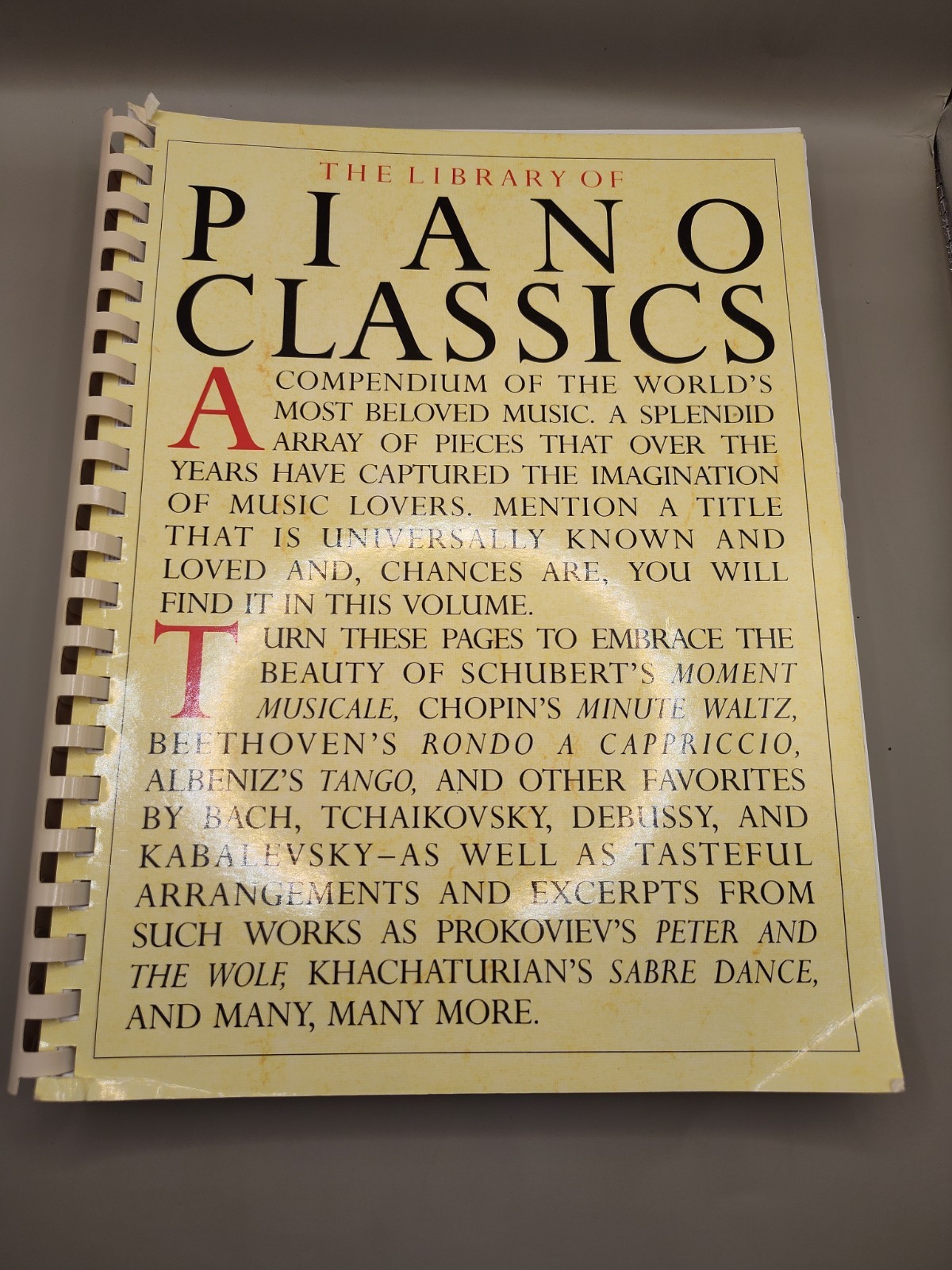 Library of Piano Classics : Piano Solo by Amy Appleby (1992, Trade Paperback)