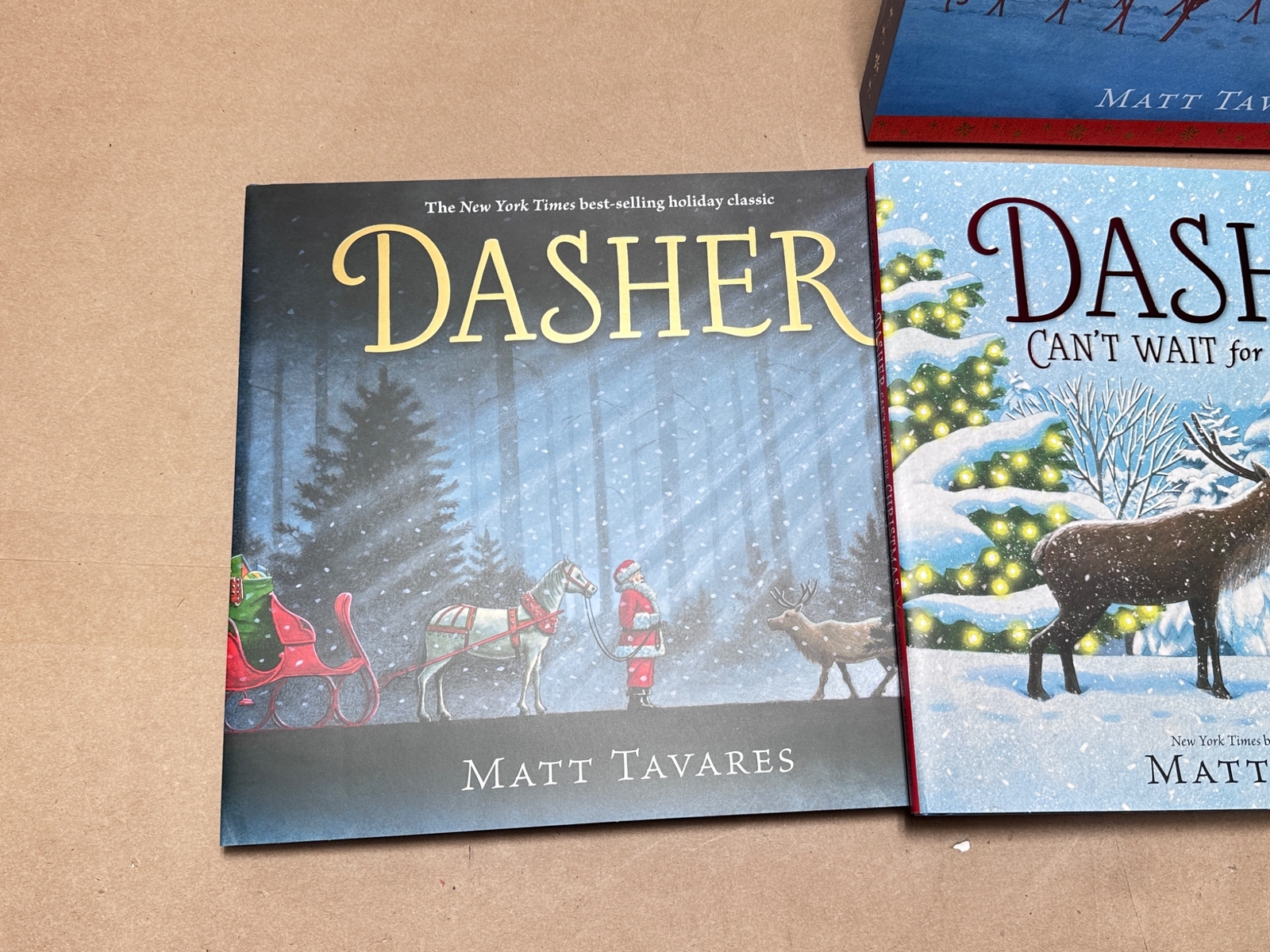 Dasher Gift Set Matt Tavares 2024, Box Set New Children’s Christmas Bestseller