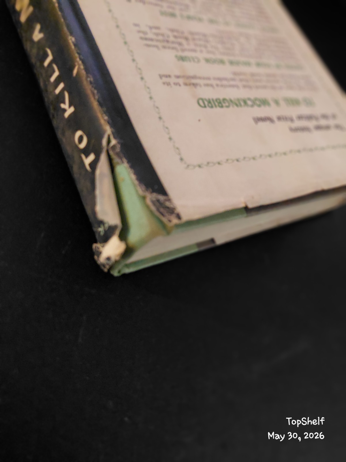 1961 To Kill a Mockingbird by Harper Lee Early Lippincott Printing w/Dust Jacket