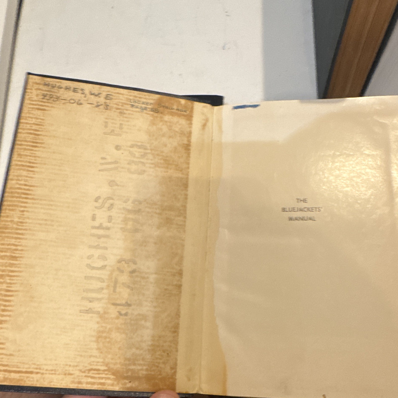 The Bluejacket’s Manual lot – United States Navy