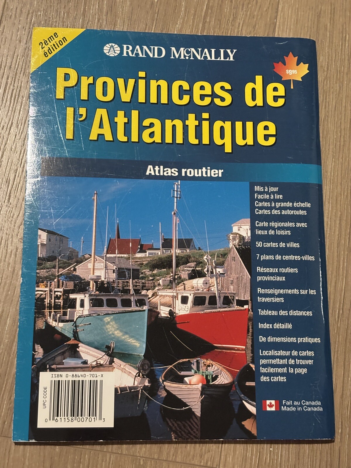 Rand McNally Atlantic Canada Road Atlas