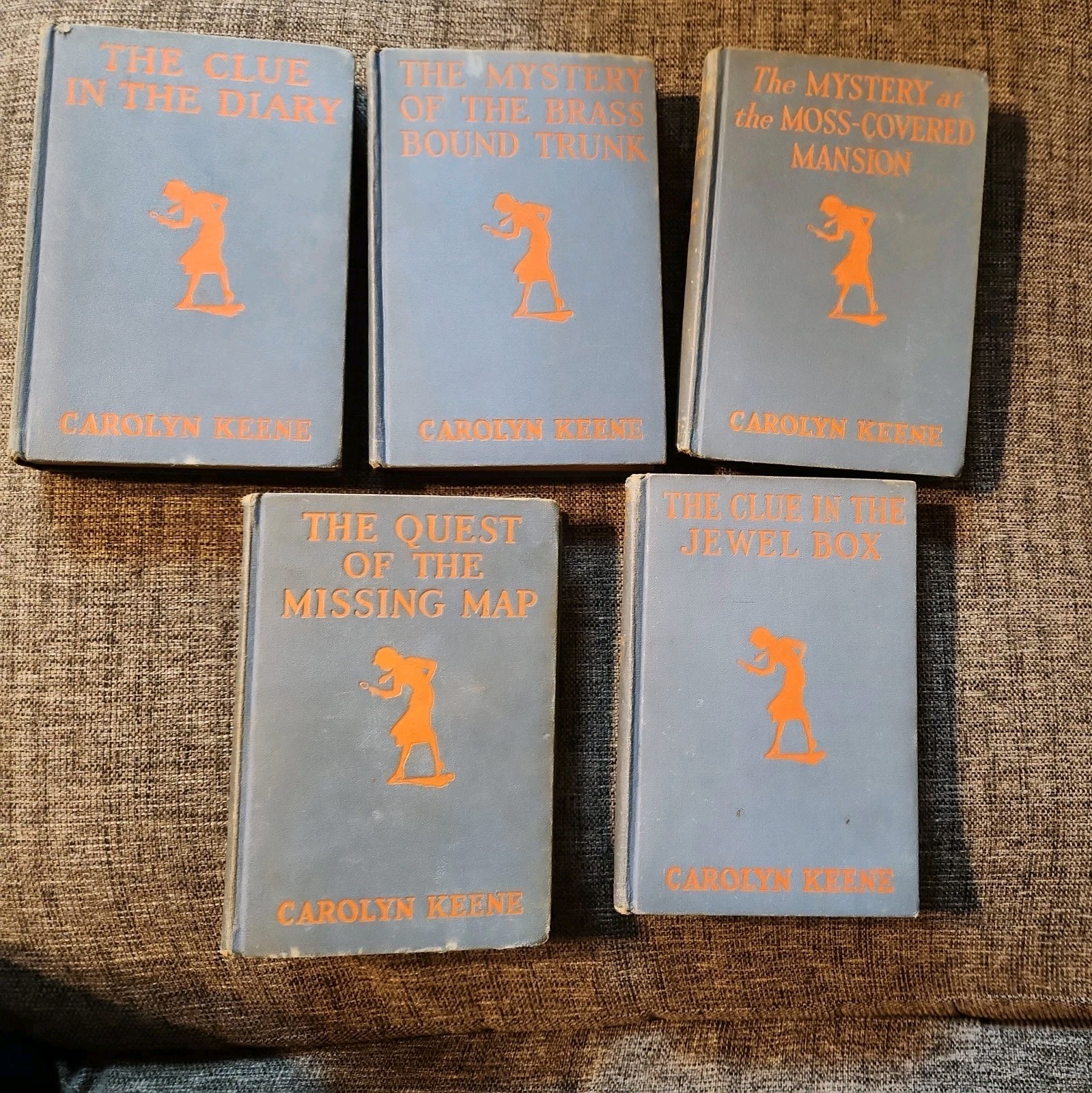 Vintage Nancy Drew Books Mixed Lot of 5 Hardcover Mystery 1930’s and 1940’s