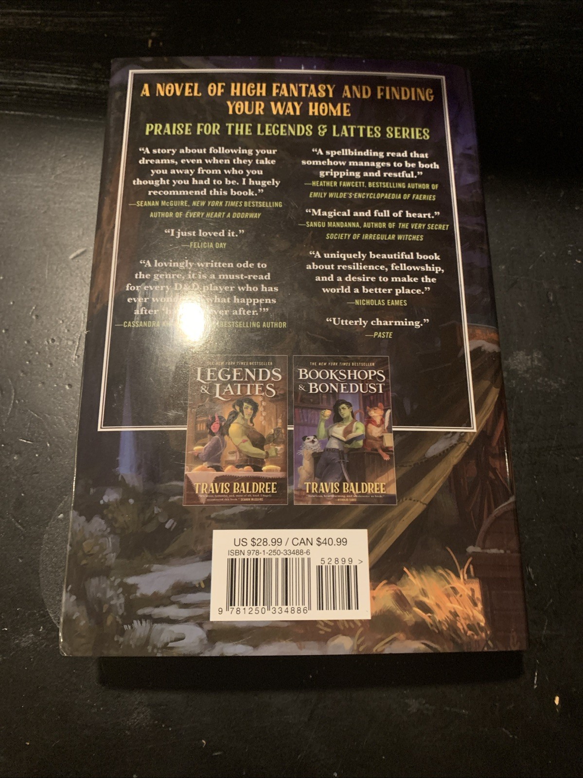 Brigands and Breadknives by Travis Baldree (2025 Hardcover) Hand Signed 1st Edit