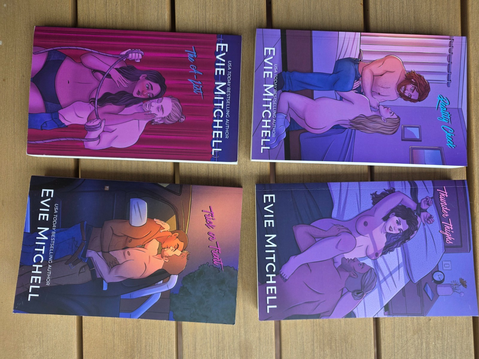 Evie Mitchell RARE book signing bundle