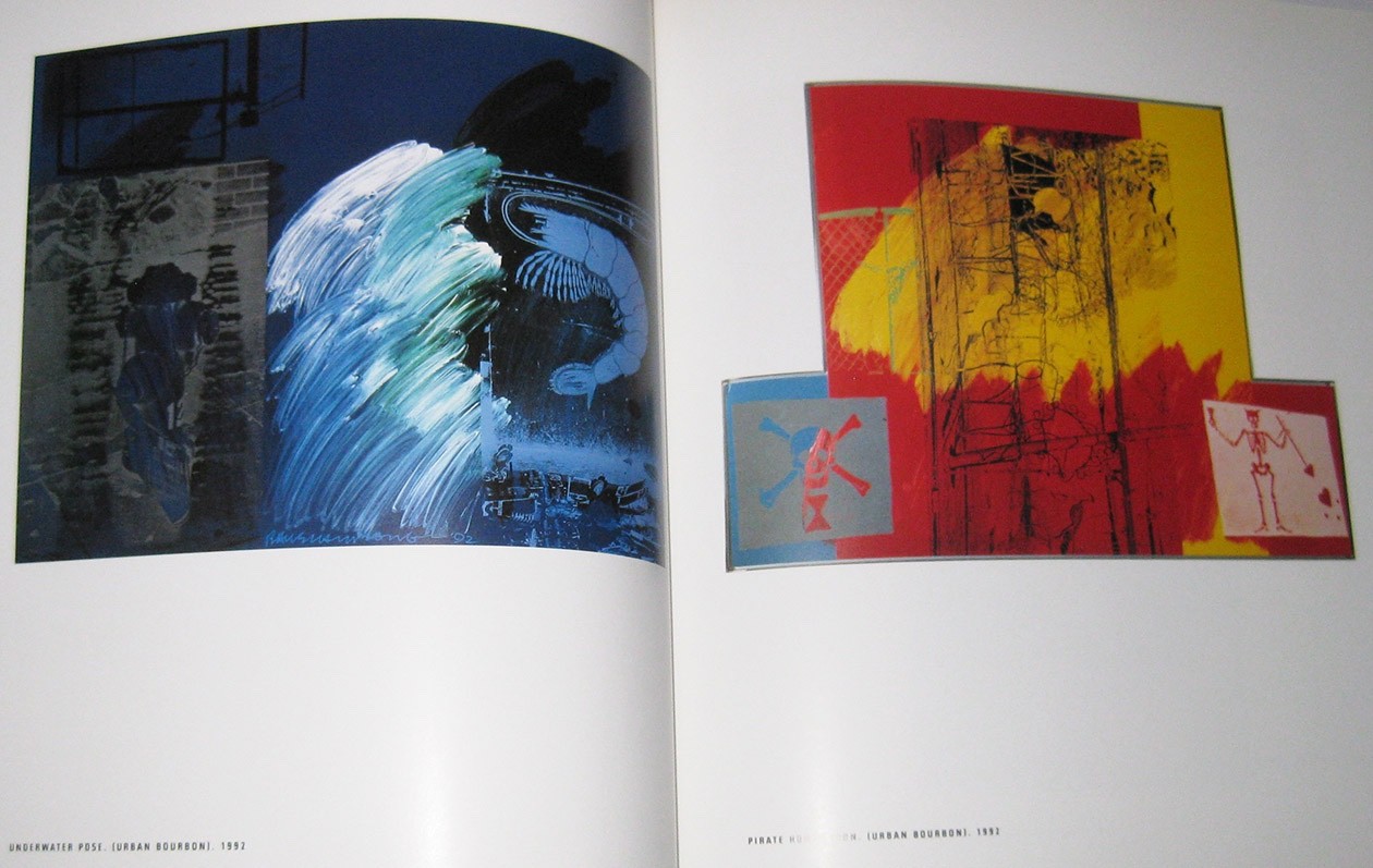 Rauschenberg Night Shades and Urban Bourbons exhibition catalog 9 in X 10.25 in.