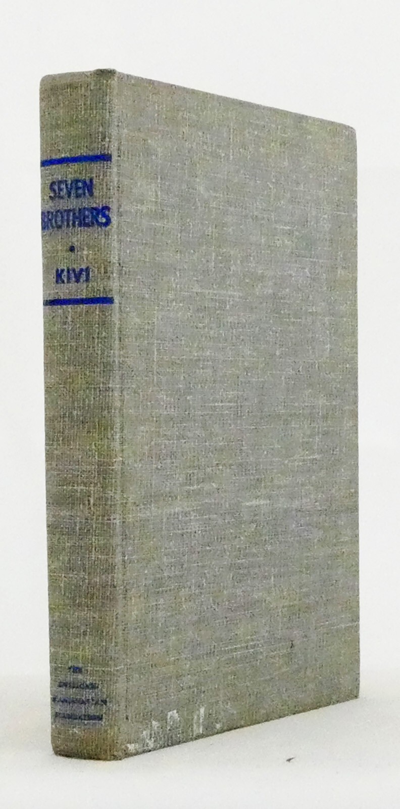 Seven Brothers A Novel by Aleksis Kivi Finnish Literature Hardcover/Dustjacket