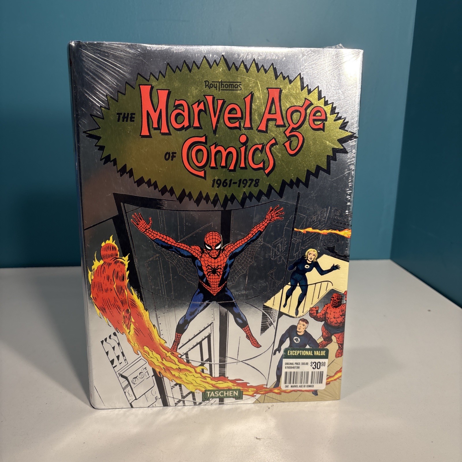 The Marvel Age of Comics 1961-1978 by Roy Thomas SILVER FOIL EDITION New &Sealed