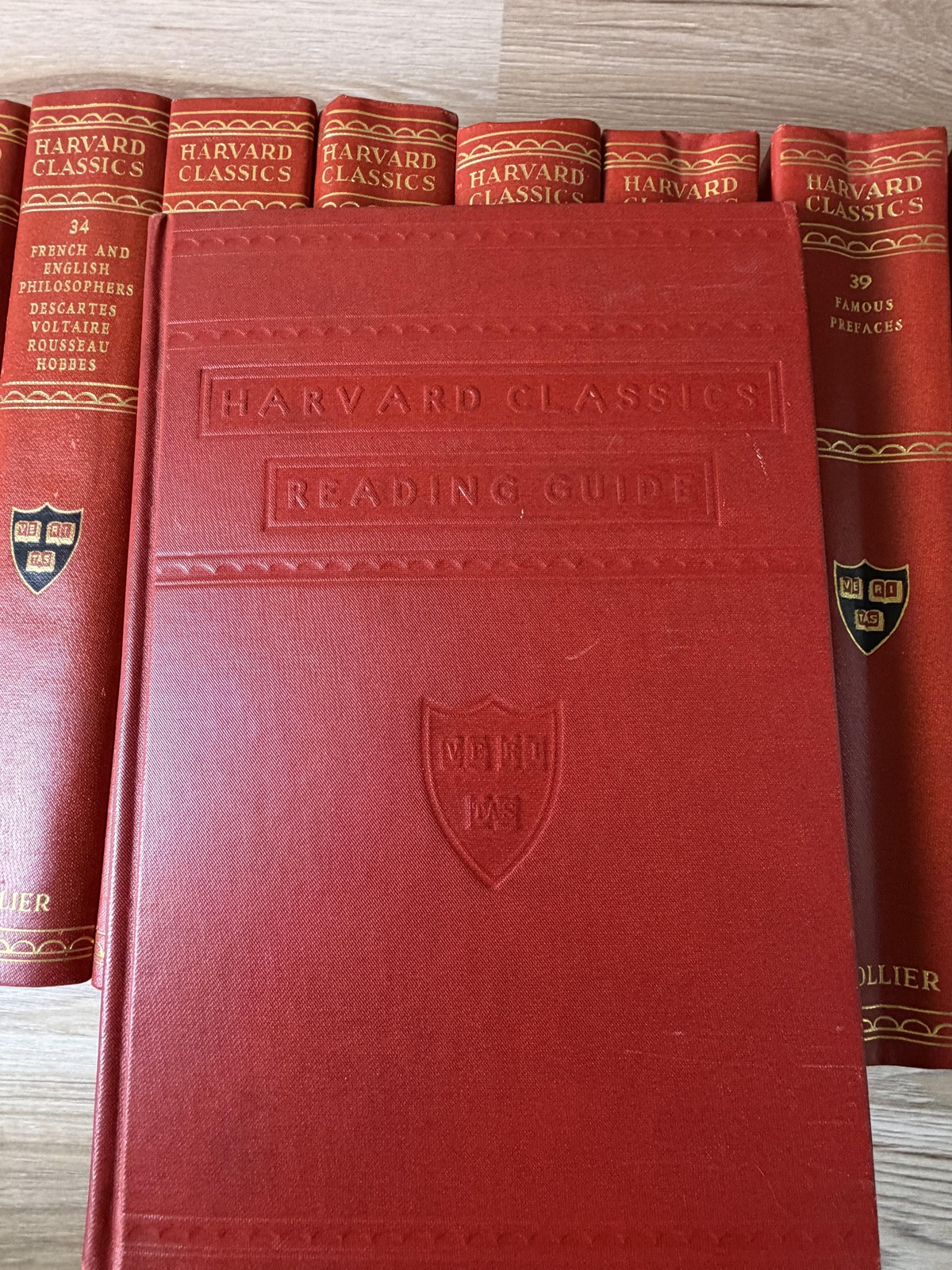 Harvard Classics Complete Set of 52 Five Foot Shelf of Books Readers Guide