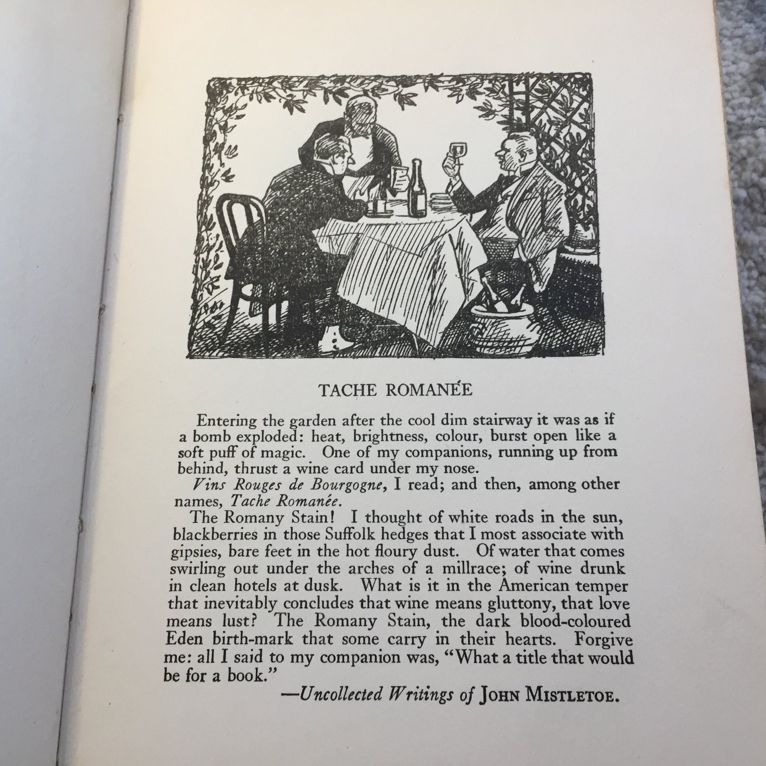 The Romany Stain Christopher Morley SIGNED 1927 Illustrated Travel Writing Book
