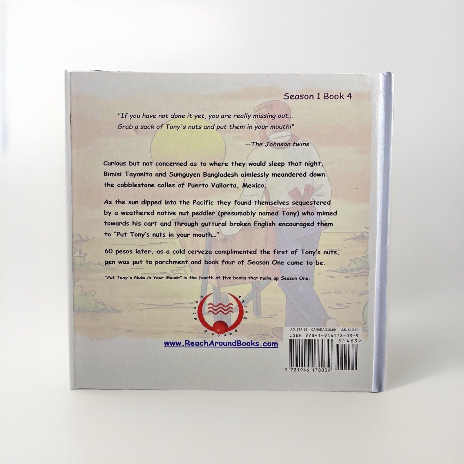 REACH AROUND BOOKS- Put Tony’s Nuts In Your Mouth! (SEASON 1-BOOK 4)