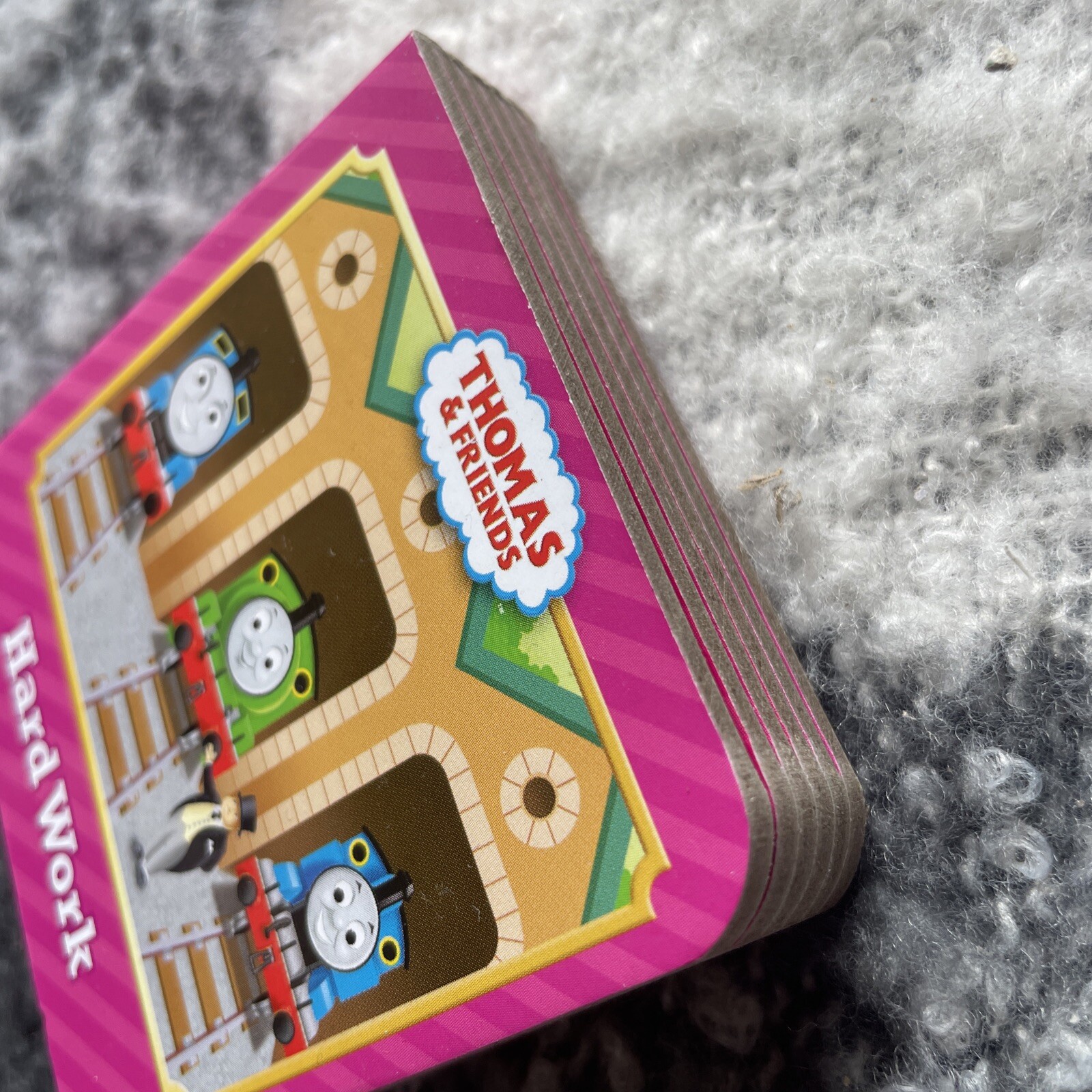 NEW THOMAS & FRIENDS, HARD WORK 7 BY 7 BY 2CM. 9781450893732