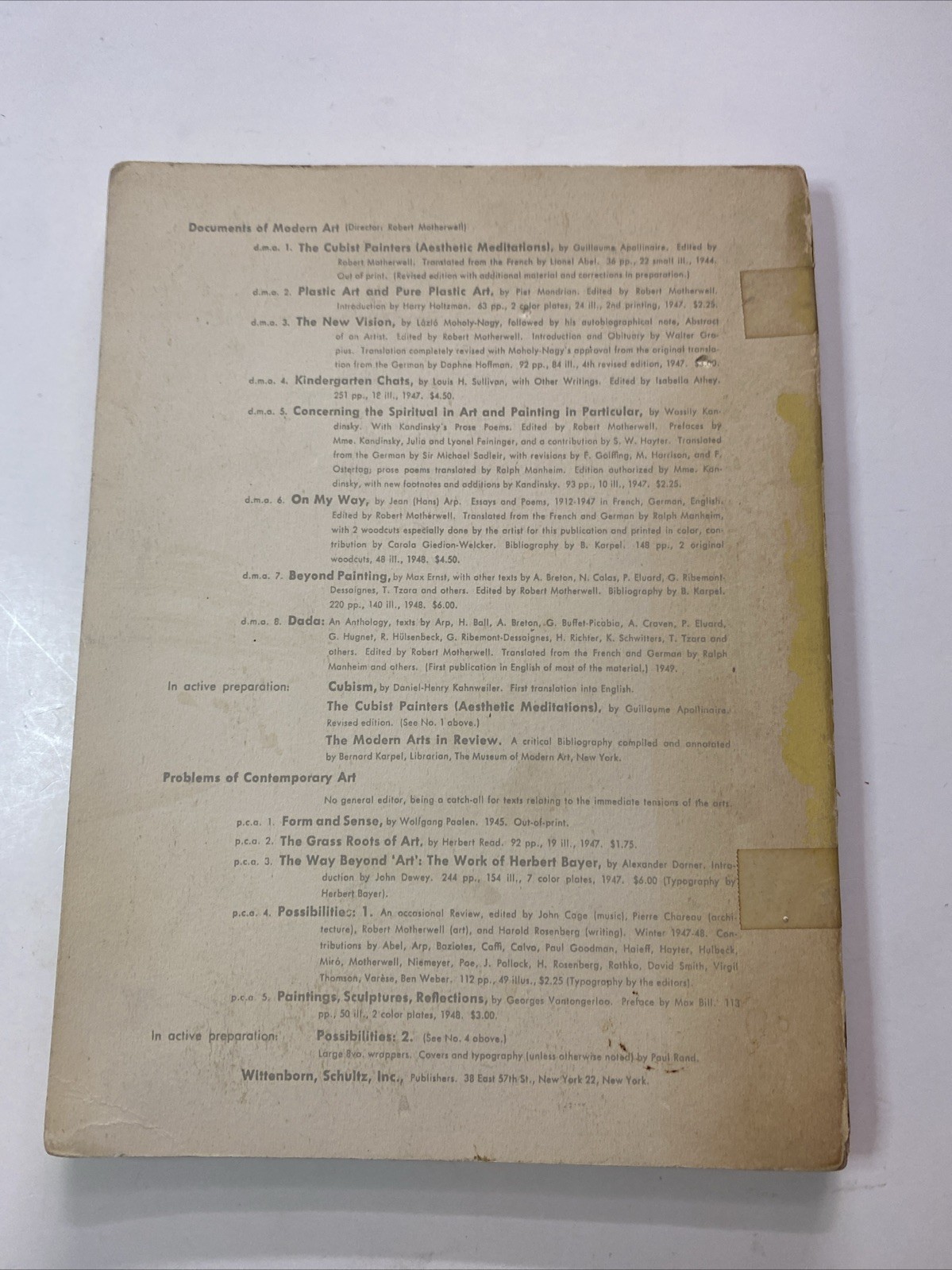 On My Way Poetry and Essays 1912-1947