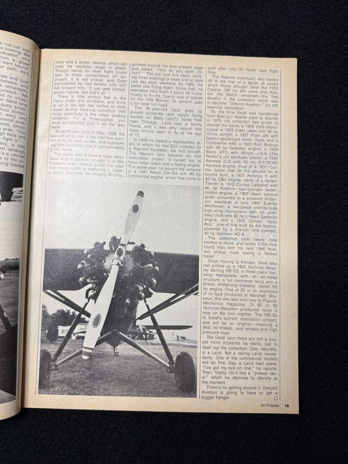 Air Progress Aviation Magazine December 1976 Aircraft Flying Racing Vintage