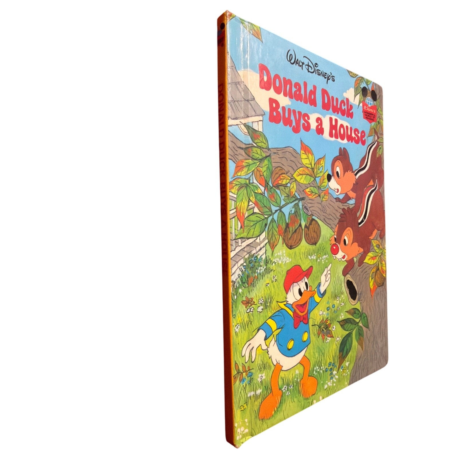 Walt Disney’s Donald Duck Buys a House World of Reading Hardcover Book Vintage