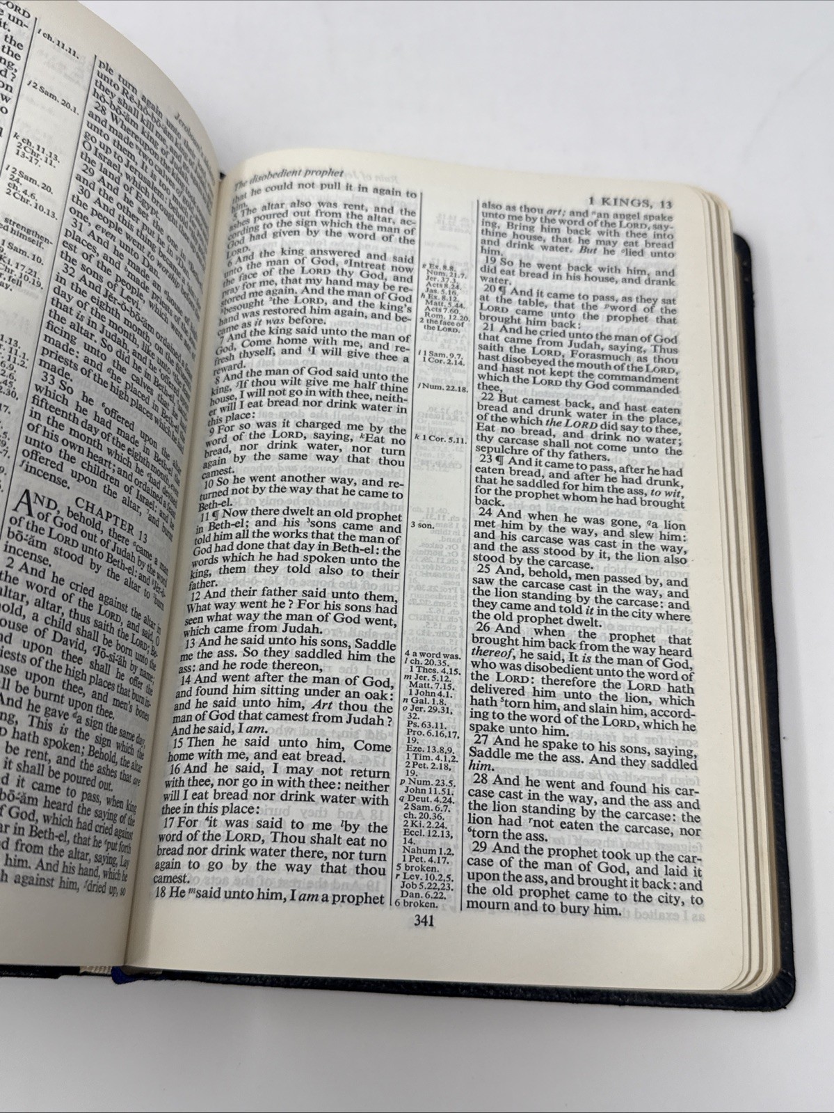 Holy Bible – Prophecy Edition Crown Jewel Red Letter KJV – Salem Kirban • 1968