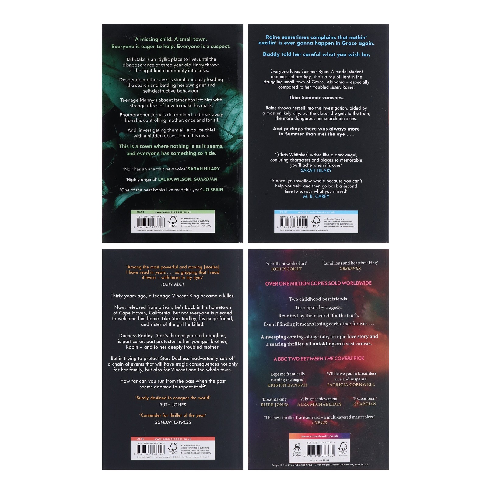 Chris Whitaker Collection 4 Books Set – Fiction – Paperback