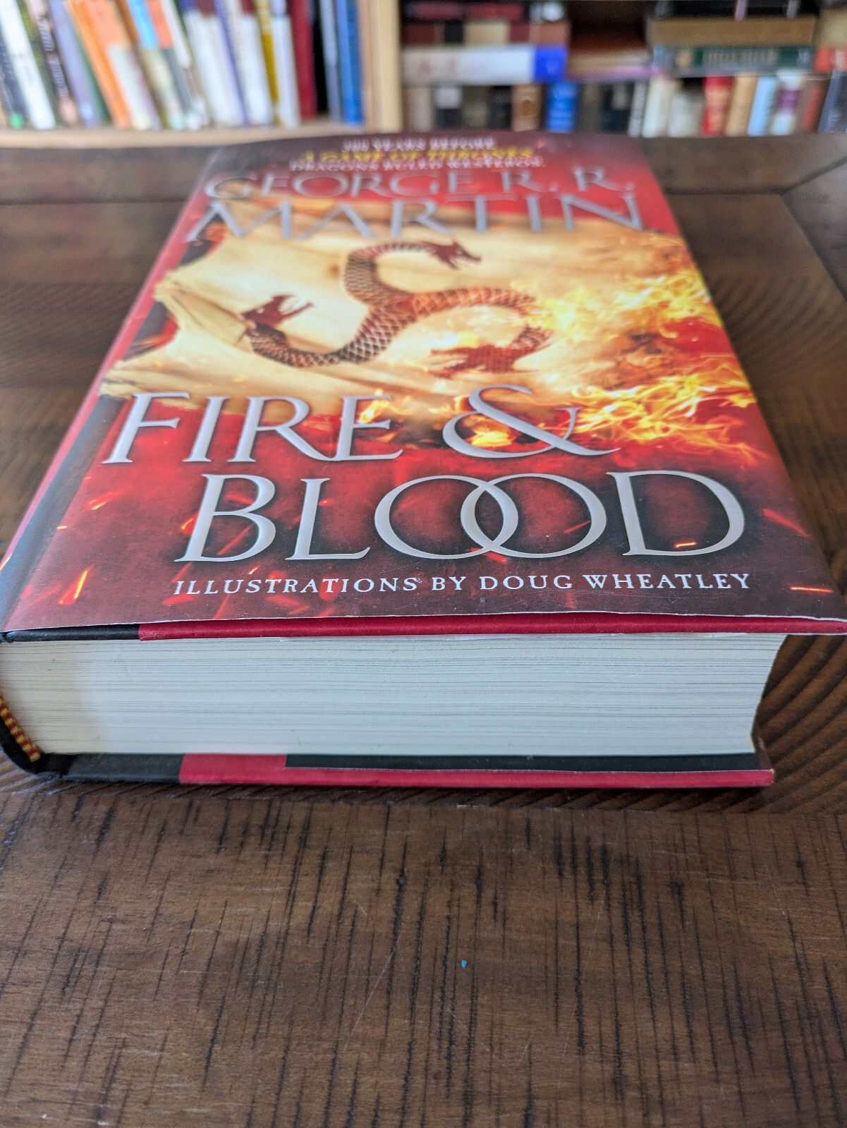 Fire & Blood | George R.R. Martin | 2018 1st Ed, 1st Print | HOUSE OF THE DRAGON