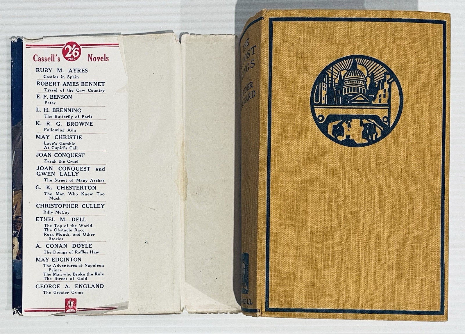 King Solomon’s Mines by H Rider Haggard Vintage 1925 HC DJ Book Cassell