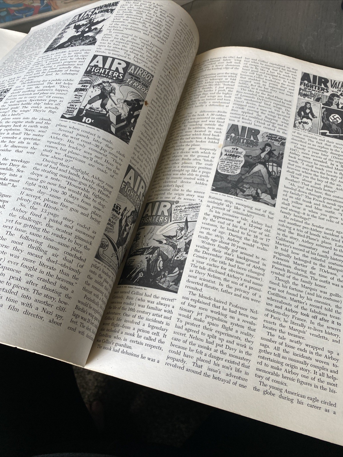 VTG 1972 HISTORY OF COMICS 2 STERANKO SUPERGRAPHICS CAPT AMERICA FURY