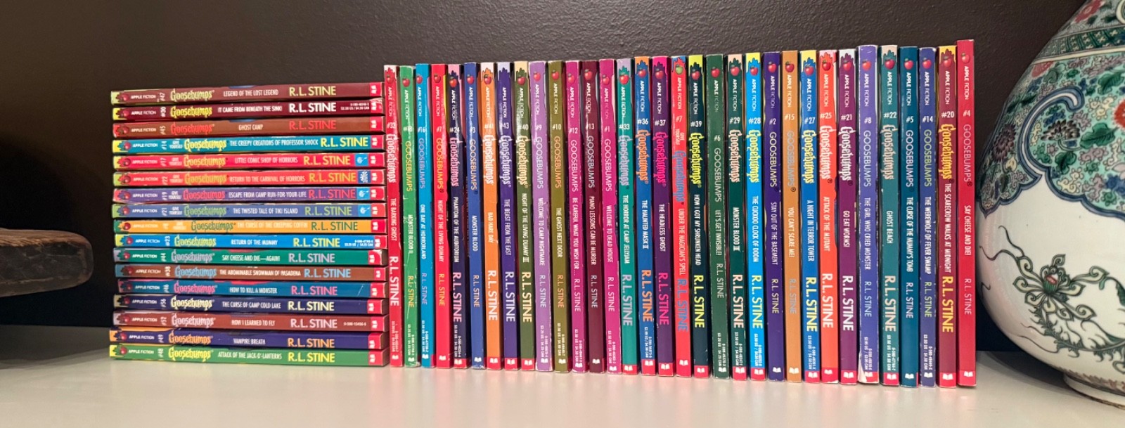 R.L. Stine Goosebumps Original Series Lot Of 50 Books (20 1st Editions)