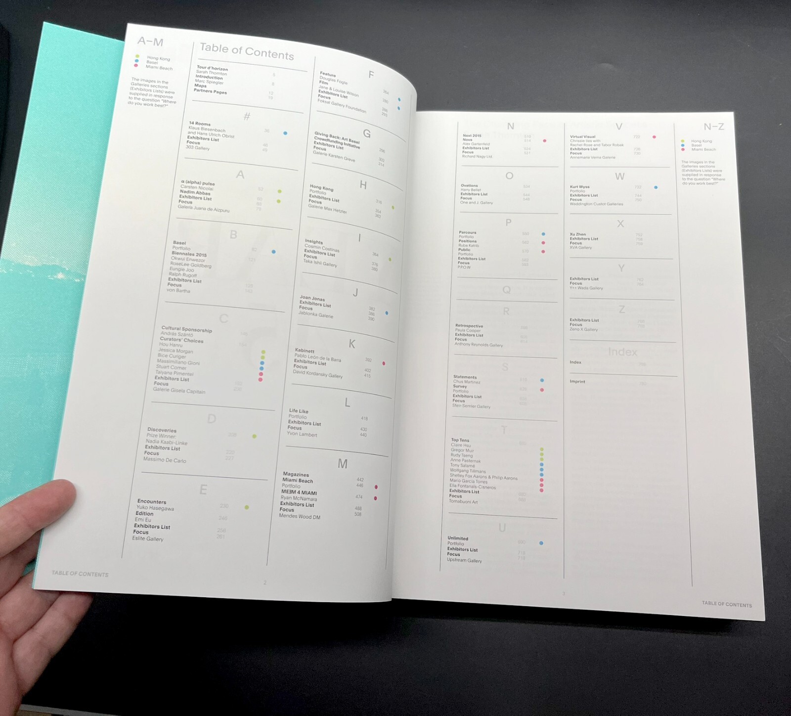 Art Basel Year 45 (2014) Switzerland Miami Beach Hong Kong JRP|Ringier Hardcover