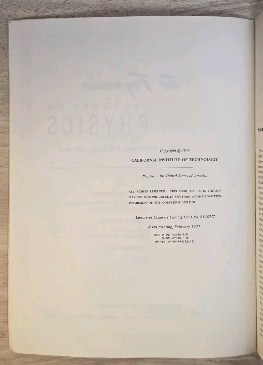 The Feynman Lectures on Physics Complete 3 Volume Set Lot Richard Feynman PB